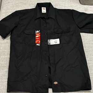 Dickies tshirt button up